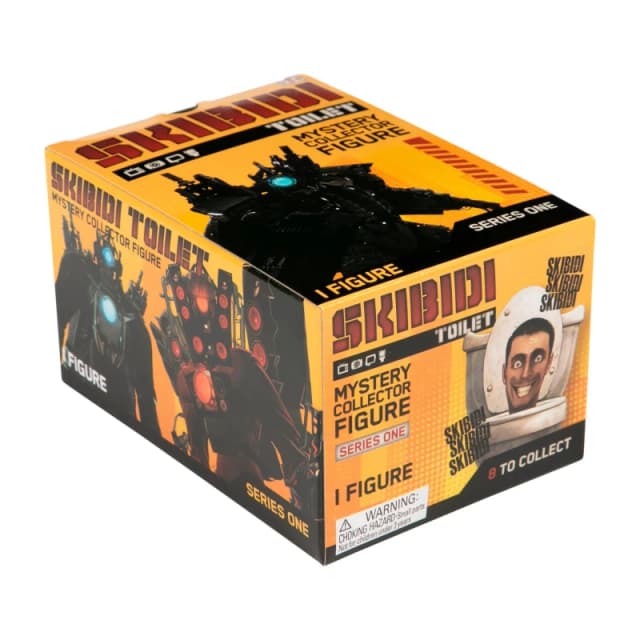Skibidi Toilet Toilet Mystery Figure Collector Series Blind Toy Bags One Size Multi 71327999000