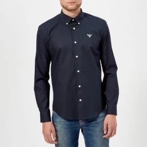Barbour Mens Beacon Seathwaite Shirt - Navy - L