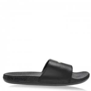 True Religion Logo Sliders - Black/Gold