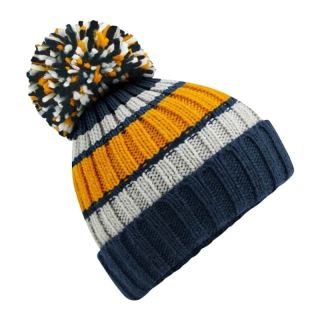 Beechfield Beechfield Men Hygge Striped Beanie Multi One Size Male 5059958683747