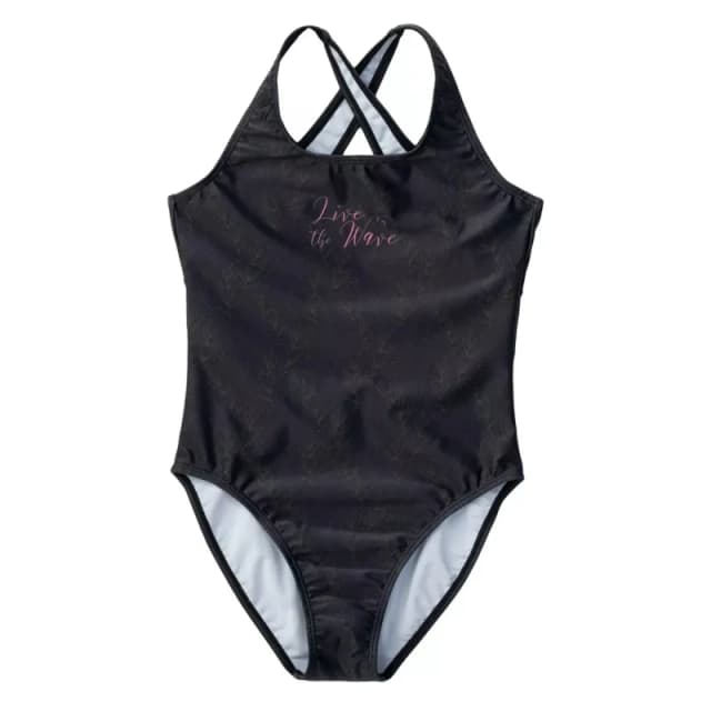 One Piece swimsuit for girls Aquawave Salava Noir Female 13 ans