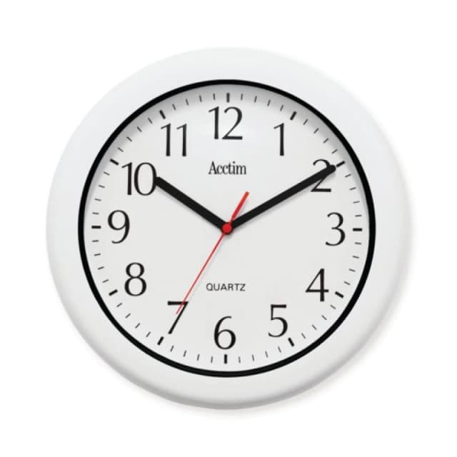 Acctim Acctim Oceana Outdoor Wall Clock White 30cm 93/701 93/701
