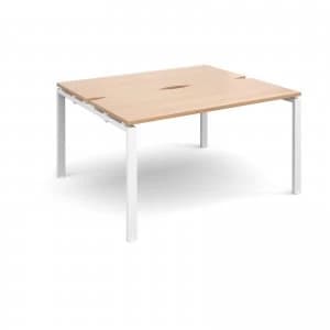 Adapt II Starter Units Back to Back 1400mm x 1200mm - White Frame bee