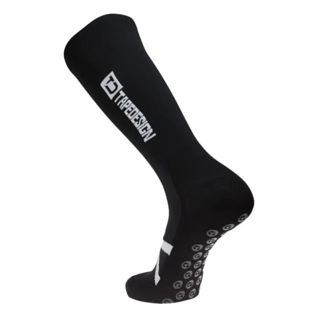 TapeDesign Long Grip Socks - Black One Size