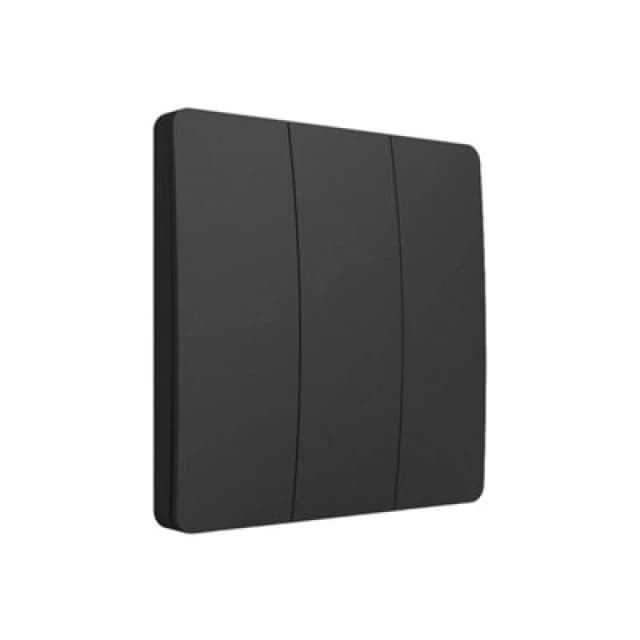 Ener-J Ener - J 3 Gang Wireless Kinetic Switch Dimmable/non Dimmable Black