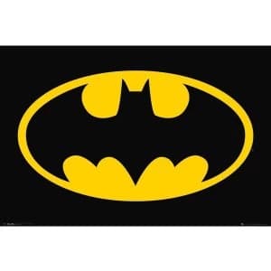 DC Comics Bat Symbol Poster