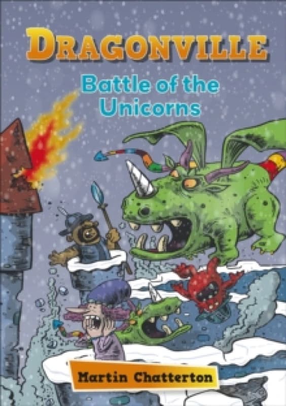 Martin Chatterton Reading Planet: Astro - Dragonville: Battle of the Unicorns - Venus/Gold band Book Multi unisex