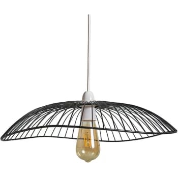 Minisun - Black Metal Non Electric Pendant Shade - No Bulb