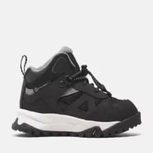 Timberland Lincoln Peak Waterproof Hiking Boot For Toddler In Black Kids, Size 11