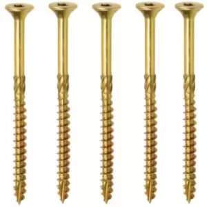 Hardened TORX Wood CSK Ribs Countersunk Screws - Size 5.0 x 60mm TX25 - Pack of 50