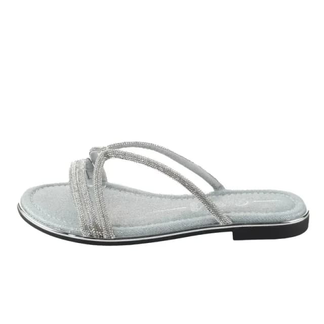 Buffalo Womens sandals Buffalo Kira Mss Glam - Vegan Denim Bleu Female 36