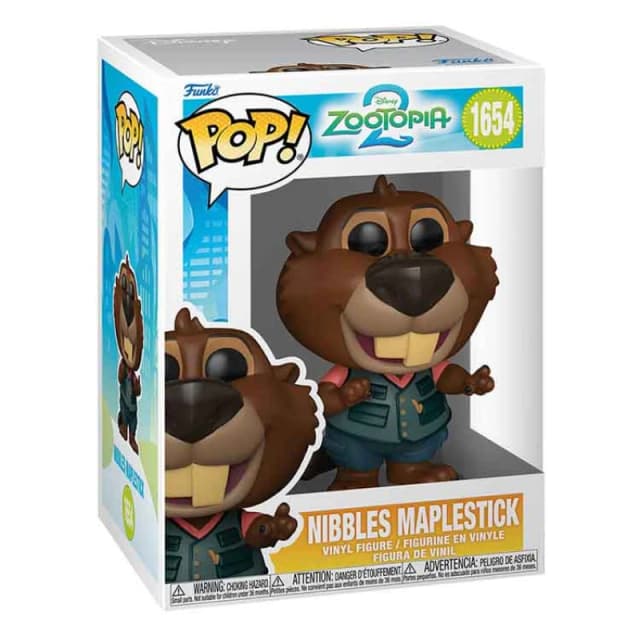 AJ Toys & Books Funko Zootopia 2 POP! Movies Vinyl Figure Nibbles Maplestick