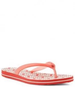 Ugg Simi Graphic Flip Flop - Coral