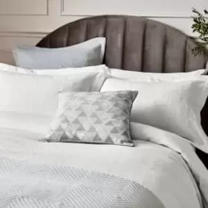 Helena Springfield Sunburst Double Duvet Cover Set, White