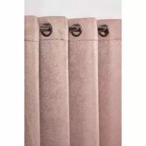 Emma Barclay Ambiance Eyelet Curtains 46 X 72 Blush