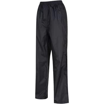 Regatta PACK-IT Waterproof Overtrousers womens in Black - Sizes UK L,UK XL