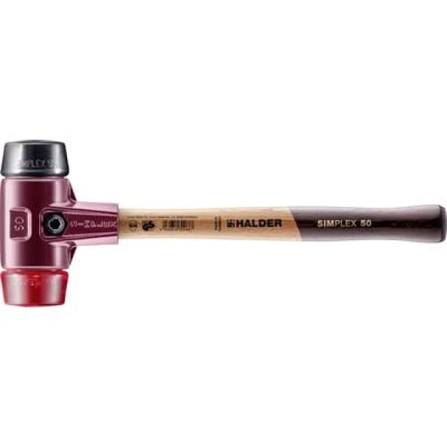 Halder Halder SIMPLEX 3026.050 Soft-face hammer Ergonomic handle, Hard, Semihard 1130g 370 mm 3026.050