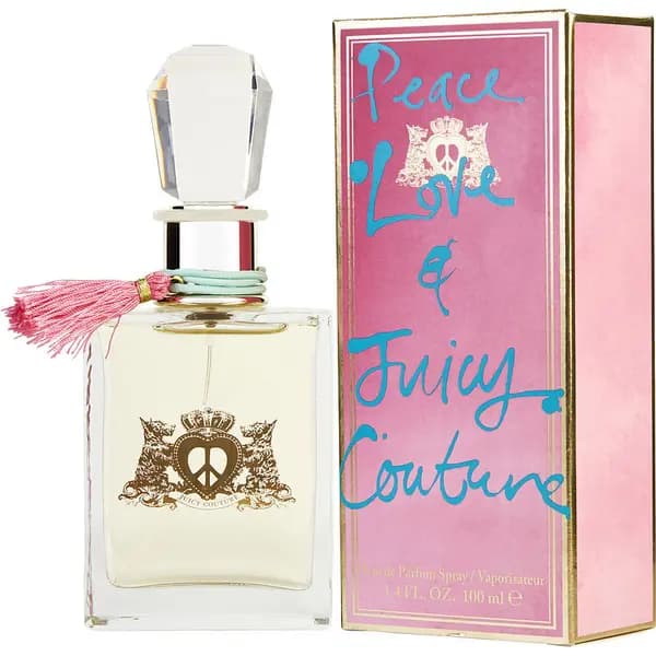 Juicy Couture Peace Love and Juicy Couture Eau de Parfum For Her 100ml