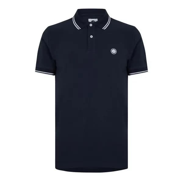 Pretty Green PG Barton Polo - Blue S