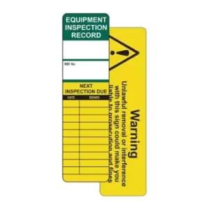 Universal Inspection Tag Insert, Pack of 50