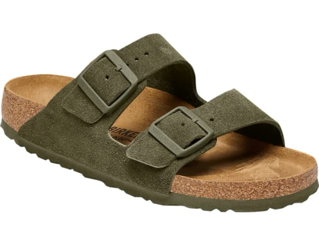 Birkenstock Arizona Suede Leather Green 37