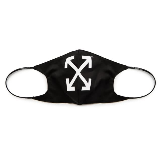 Off White Mens Arrow Face Mask Black/White male L/XL