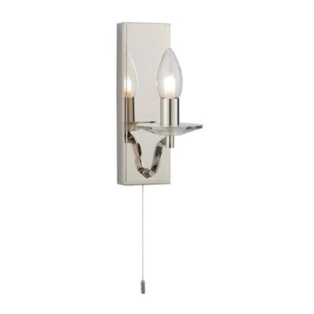 SO'HOME Gabbie Wall Light in Polished Nickel chrome ONE SIZE