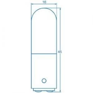 Barthelme 00100029 Filament Bulb 220 260 V 6 10 W Clear
