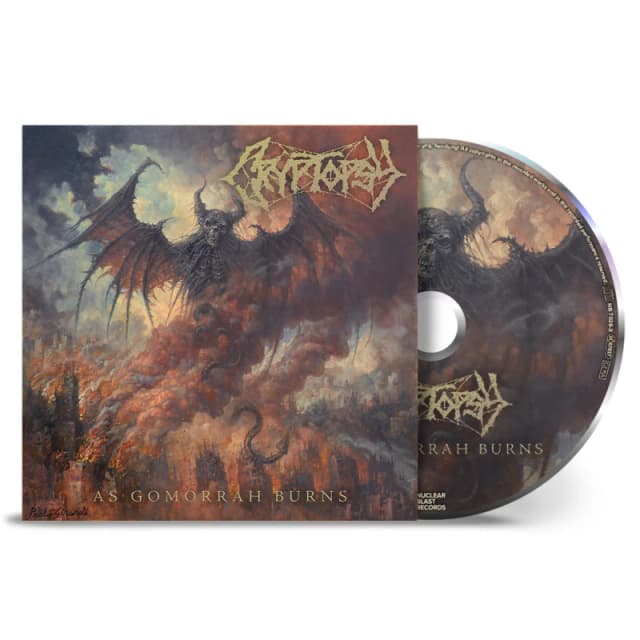 Cryptopsy As Gomorrah Burns CD multicolor Onesize Unisex
