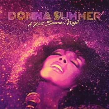 Donna Summer - A Hot Summer Night Purple Vinyl