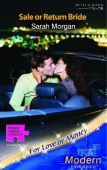 Sale or Return Bride by Sarah Morgan Book