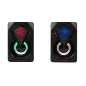 Intempo RGB Gaming Speaker Set - Black