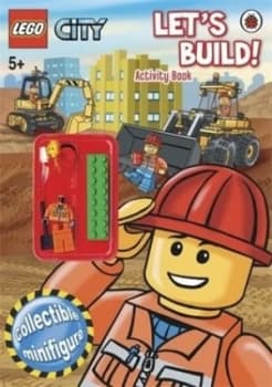 Lego City Lets Build Activity Book with Lego Figurine Paperback