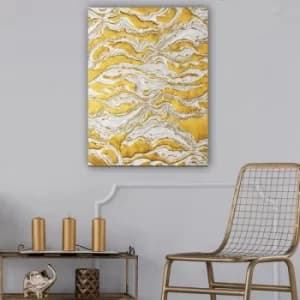 7008417552_70100 Multicolor Decorative Canvas Painting