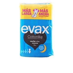 COTTONLIKE compresas noche alas 18 uds