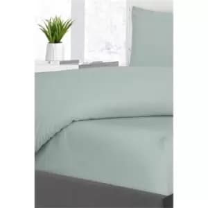 I Saw It First Sage Single 100% Bamboo Deep Fitted Sheet - Green