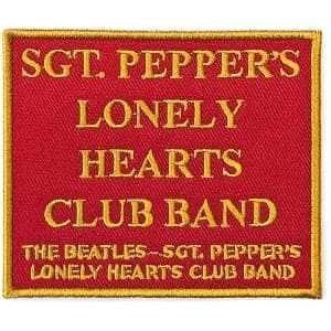 The Beatles - Sgt. Pepper's?.Red Standard Patch