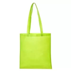 Tote Bag (One Size) (Lime) - Lime - United Bag Store