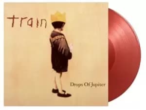 Train Drops Of Jupiter - Red & Black Vinyl 180 Gram 2023 UK vinyl LP MOVLP3385