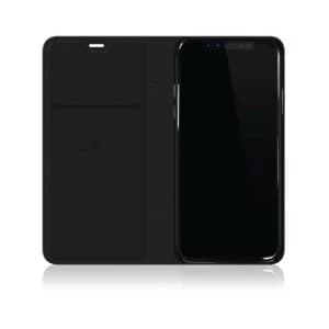 Black Rock Flex Carbon Booklet Case for iPhone X - Black
