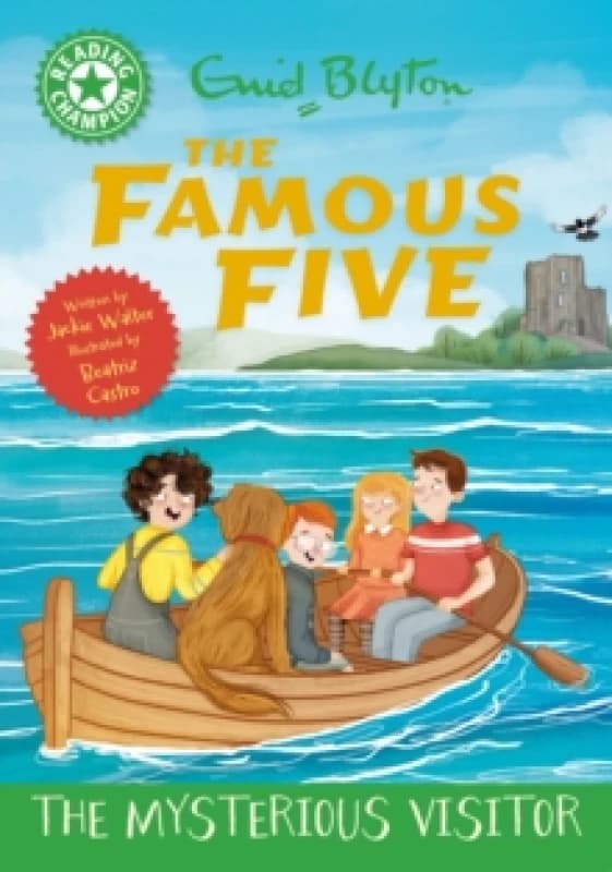 Reading Champion: The Famous Five: The Mysterious Visitor : Green Band 5 Hardback