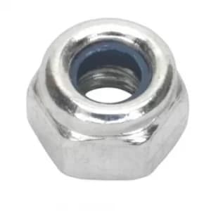 Nylon Lock Nut M4 Zinc DIN 982 Pack of 100
