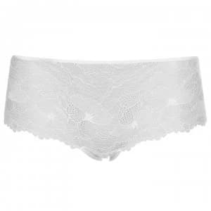 Triumph Lace Band Briefs - White 0003
