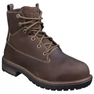 Timberland Hightower Brown Steel Toe Capped Womens Safety Boots, UK 4, EU 37