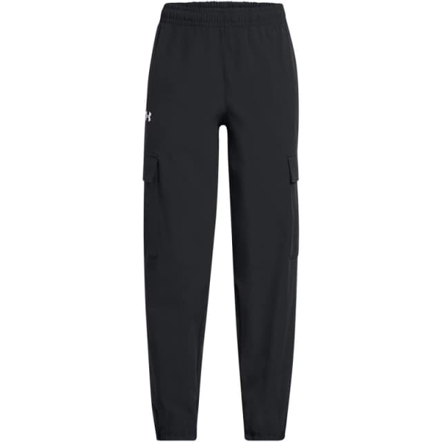 Under Armour Rival Cargo Open Hem Fleece Joggers Black female 11-12 (L)