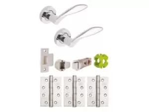 Jigtech JTB72000 PCP Cresta Door Pack Mech Polished Chrome 57mm