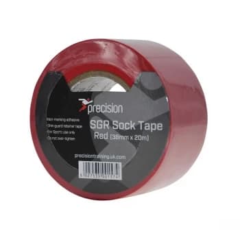Precision SGR Sock Tape 38mm (Pack of 5) - Red