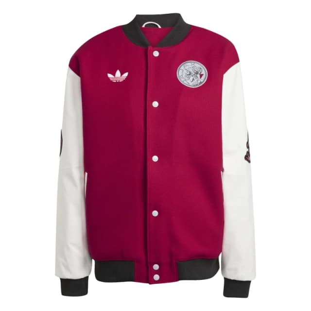 adidas Ajax Amsterdam Graphic Jacket Adults Red/White male S