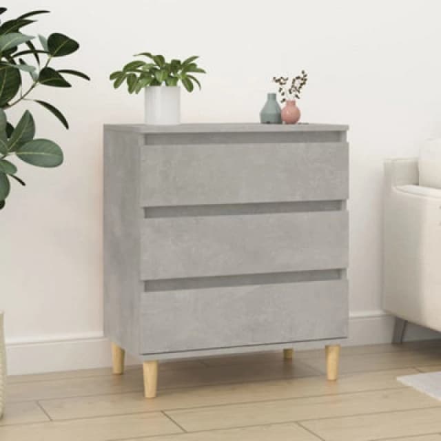 VIDAXL Sideboard Concrete Grey 60x35x70cm Engineered Wood vidaXL 8720845693565