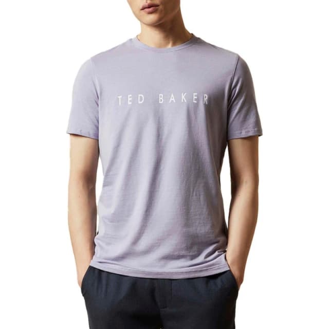 Ted Baker Broni Branded T-Shirt - Purple Purple S